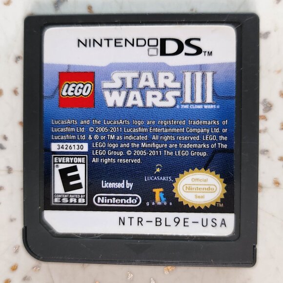 Refurbished Game-Lego Star Wars 3 Clone Wars for Nintendo DS - Picture 1 of 4
